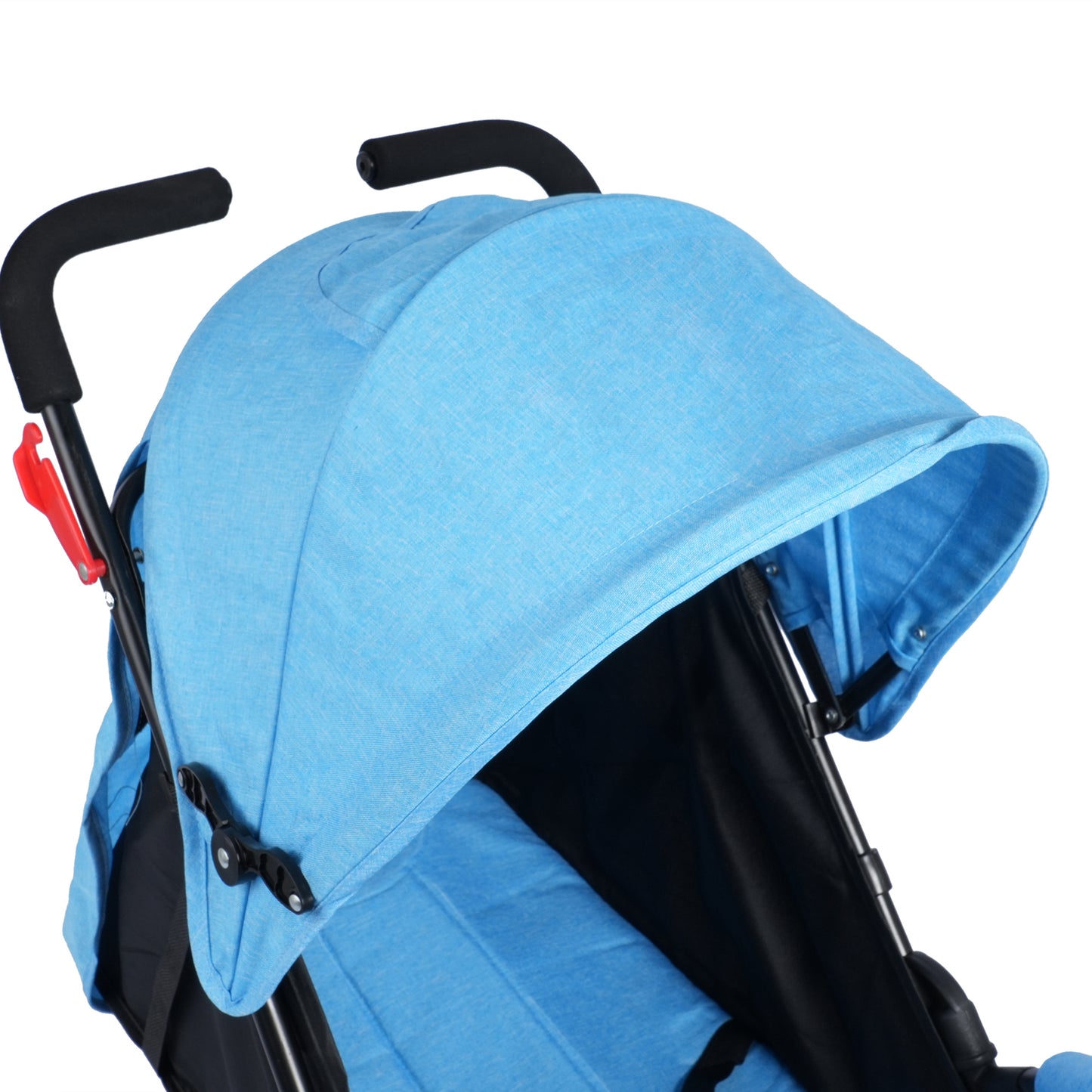 Aria Lite Stroller (BLUE) - Travel Friendly, Easy To Fold, Wheel Lock, Storage Pouch, Canopy