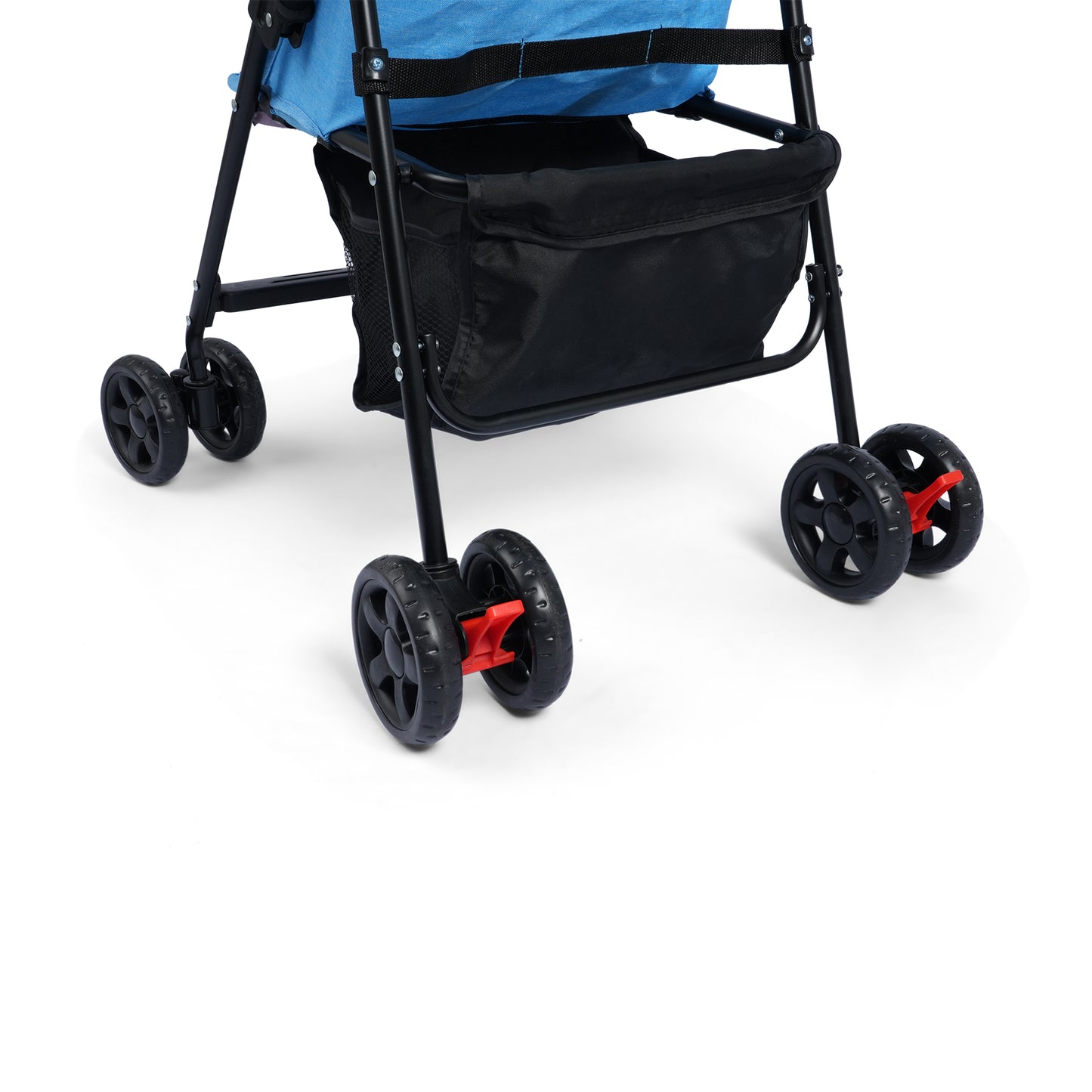 Aria Lite Stroller (BLUE) - Travel Friendly, Easy To Fold, Wheel Lock, Storage Pouch, Canopy