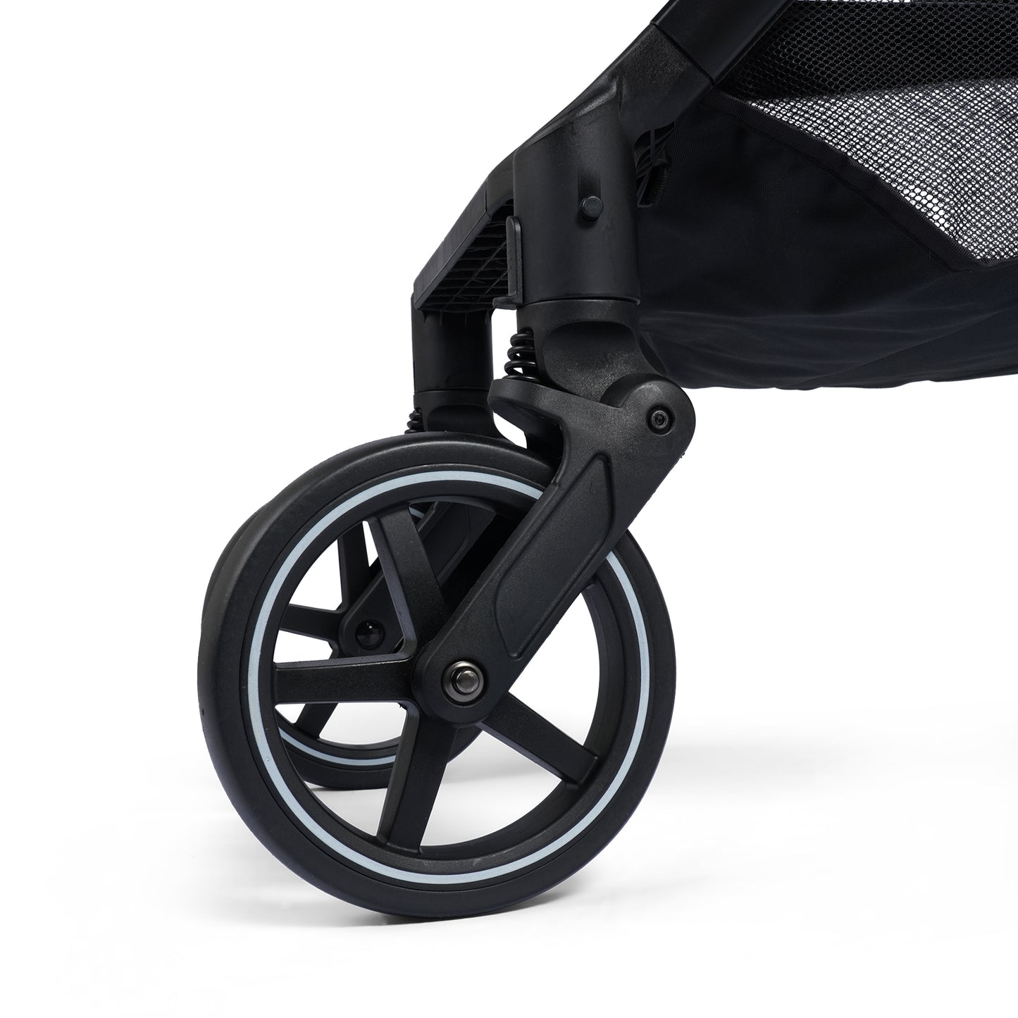 Valor 4 in 1 Pram Stroller with Car Seat (BLACK) - Travel Friendly, Reversible, Easy To Fold, Wheel Lock, Storage Pouch, Canopy, Car Seat