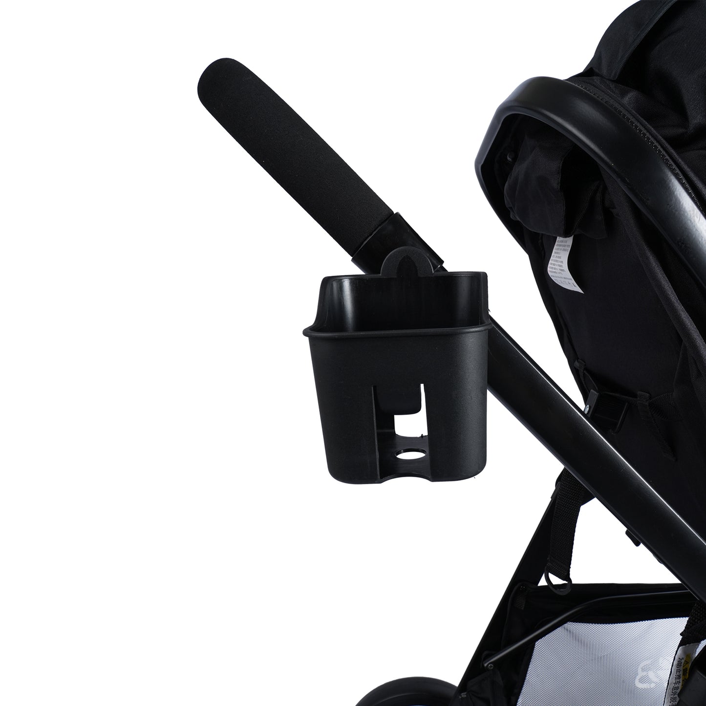 Valor 4 in 1 Pram Stroller with Car Seat (BLACK) - Travel Friendly, Reversible, Easy To Fold, Wheel Lock, Storage Pouch, Canopy, Car Seat